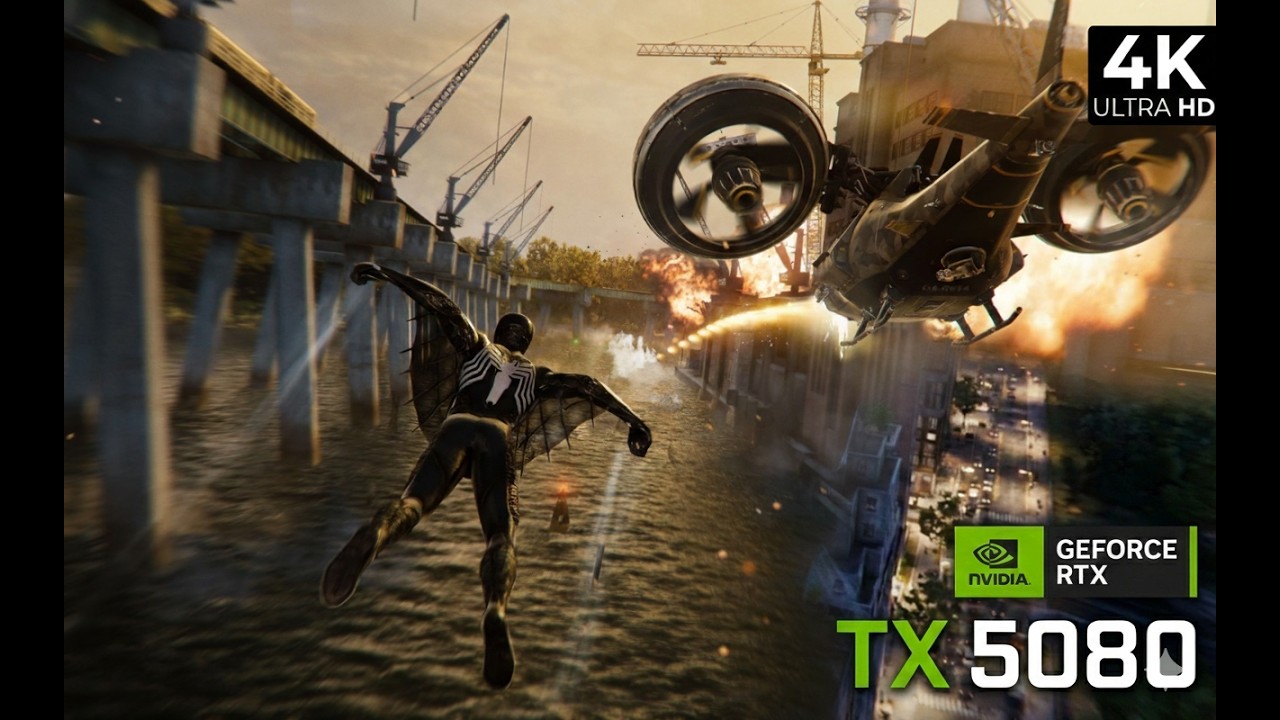 RTX 5080 – Marvel’s Spider-Man 2 (4K HDR 120FPS) Ray Tracing ATIVADO | Gameplay Ultra realista