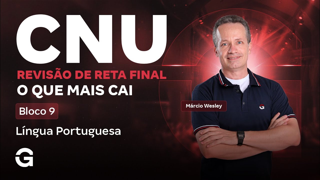 Bloco 9 CNU: O que mais cai em Português!