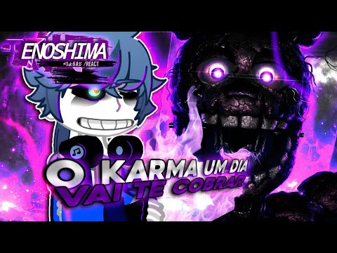 Undertale Reage a ♪Springtrap/William Afton (Five Nights At Freddy's) - Sua Agonia •@Enygma_Music•