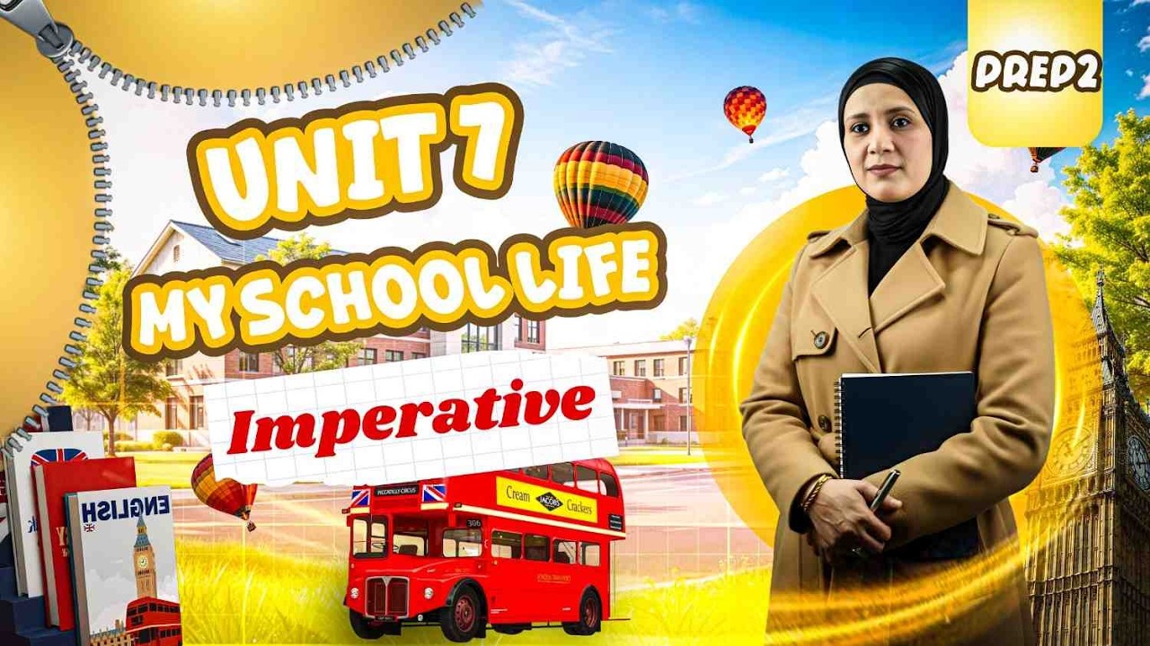 شرح Imperative Grammar | Unit 7 | الصف الثاني الإعدادي