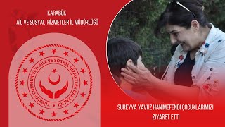 Sürreyya Yavuz Hanımefendi Çocuklarımızı Ziyaret Etti.
