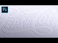 Embossed Paper Effect for Text & Logos | Photoshop Tutorial