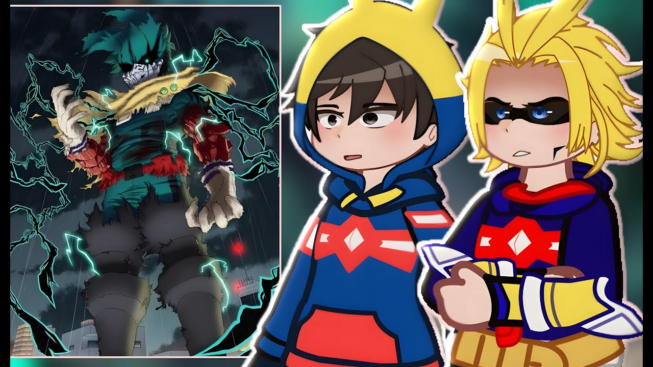 Mha Vigilantes React to Deku || My Hero Academia || - Gacha React 🇧🇷/🇺🇸