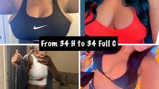 From a 34H to 34 C/D Insurance coverage/ Pandemic Breast Reduction Vlog  #breast #breastreduction 