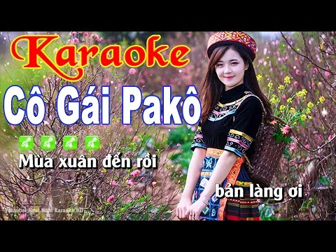 Video Karaoke Nhạc Sống Cô Gái Pakô - youtube
