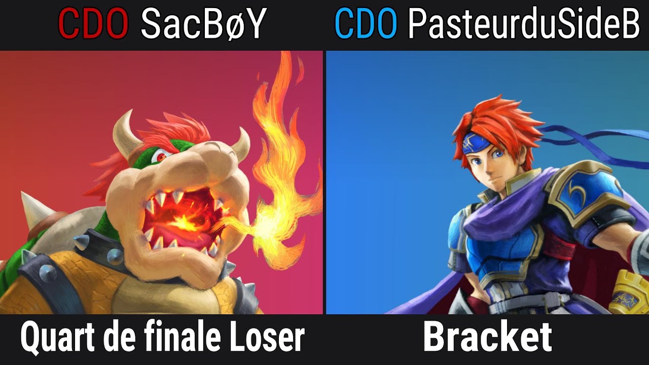 PasteurduSideB (Roy) vs Sacboy (Bowser) Limoges Laser League Bi Weekly #73