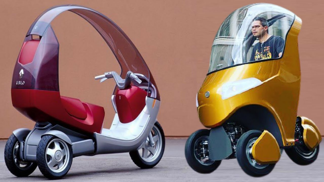 NEW ELECTRIC SCOOTERS WITH ROOF 🛵🛵 AT CHEAP PRICE MODERN AND ECO