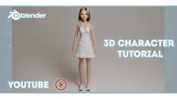 Cartoon Girl Modeling in Blender – Part 1: Easy Stylized Character Head
