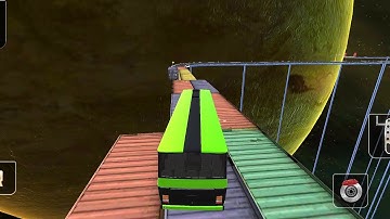 Impossible Bus Stunt Driving Android Gameplay | 99.9% Impossible Bus Game