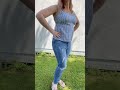 From Zara skirt to a summer top! #upcycling #upcycle #upcycledfashion #refashion #trashtotreasure