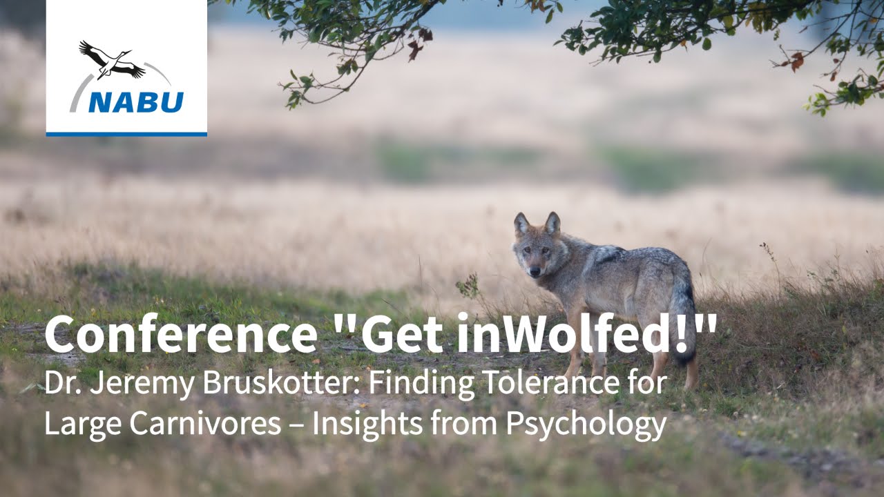 Dr. Jeremy Bruskotter: Finding Tolerance for Large Carnivores - Insights from Psychology