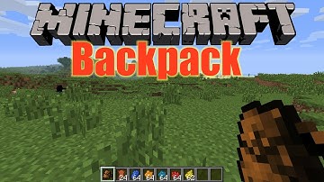 Minecraft 1.5.1 Backpack Mod Vorstellung - Review + Installation (Deutsch) [HD]
