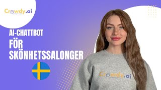 AI-chatbot för skönhetssalonger - https://crowdy.ai/sv/