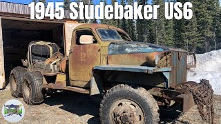 1945 Studebaker US6 “Frozen in Time”  Assessing the Beast!