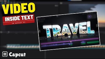 Hoe voeg ik video toe in tekst op Capcut PC (2025 tutorial)