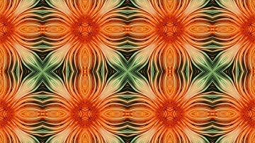 VJ Loop #119 Kaleidoscope Video Background Screensaver 1 Min