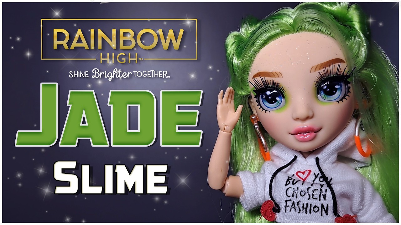 ✨Обзор-распаковка - Rainbow High Jade Hunter - Slime ✨
