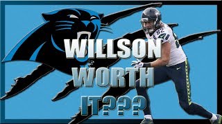 LUKE WILLSON VISITS PANTHERS. IS HE WORTH IT??