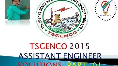 TSGENCO 2015 AE ELECTRICAL QUESTION PAPER WITH EXPLAINED ANSWERS P-01