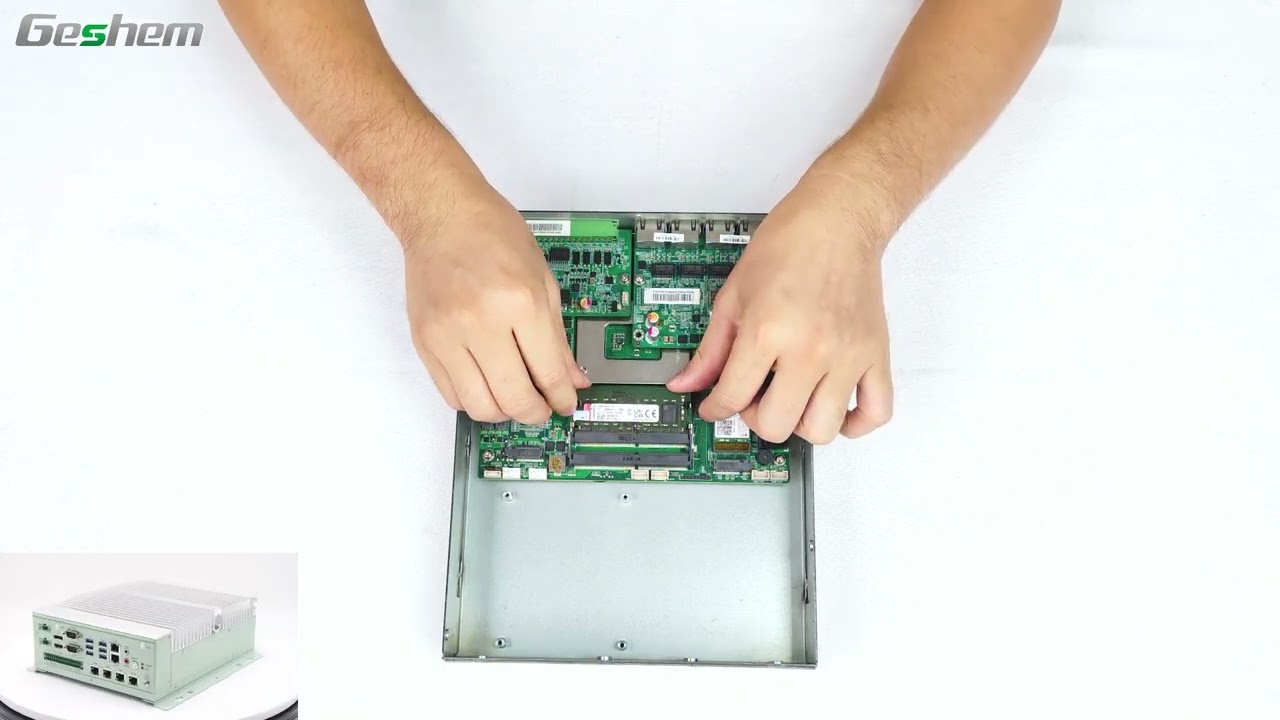 Geshem High-performance fanless industrial computers support 12th and 13th generation CPUs