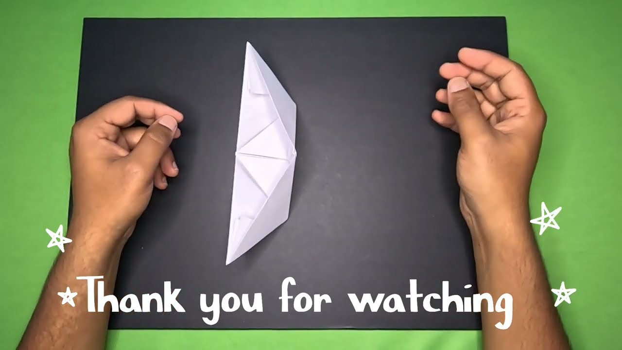 How to Make a Paper Boat (That Actually Floats!) ⛵