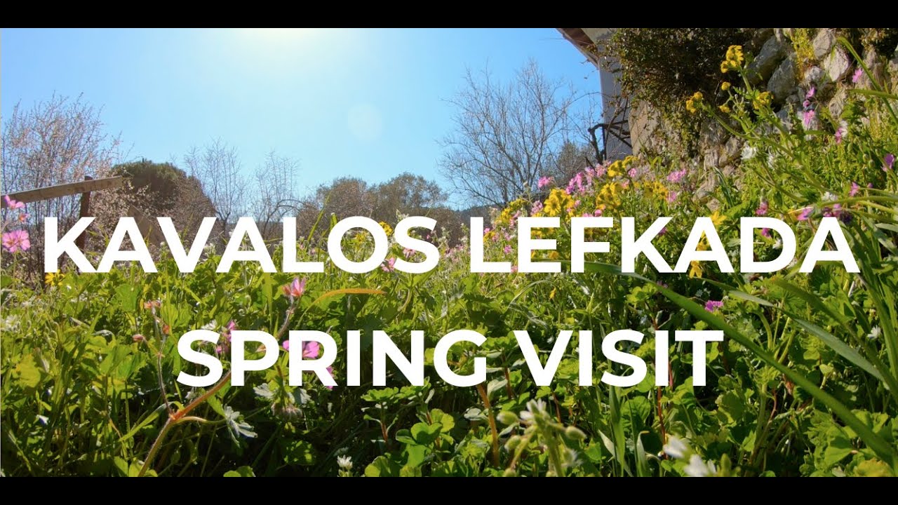 Visiting Kavalos Village in Lefkada Virtual Tour