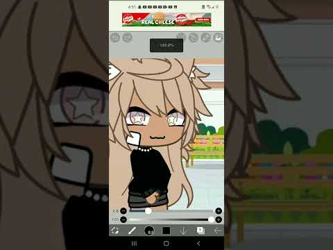 how I draw eyebrows// gacha life|| ibis-paint/cap-cut(new tutorial almost every week)SUBSCRIBE♡