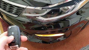 2016 To 2020 Kia Optima - Key Fob Remote Control - Testing After Changing Battery, Link To DIY Guide