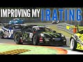 Working on my IRATING! IRACING Monza Porsche Cup Fixed Race