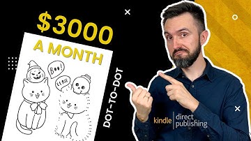 $3000 a Month with a Dot to Dot Activity Book. 3 Ways to Create and Sale it on Amazon KDP