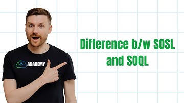 Difference between SOSL and SOQL || Salesforce Apex for Beginners