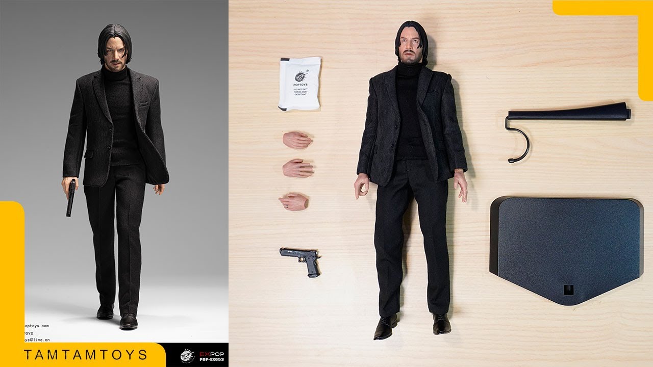 UNBOXING: POPTOYS EX053 - John Wick 2 Action figure 1:6 scale