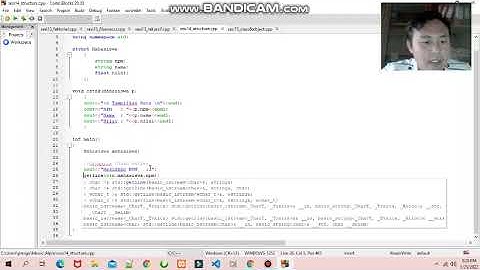 C++ Fungsi Rekursif, Structure, Class & Object - Tugas Algoritma Pemrograman Universitas Siber Asia