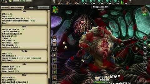 Insanity Clicker - Here I bought me for 320 Trillionen Gold " Jelly Fish " With Clickstats.