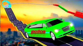 Police Limo Car Stunt GT Racing : Ramp Car Stunt screenshot 5