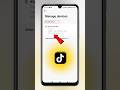 How to check TikTok login devices | TikTok Account login devices kaise dekhen #techfrack #shorts
