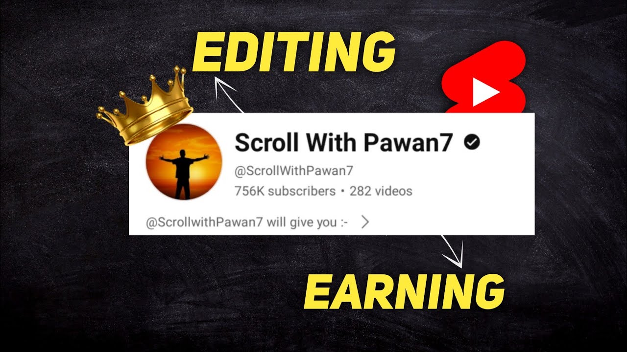 How to EDIT SHORTS like "Scroll with Pawan" || how to edit shorts in 2023