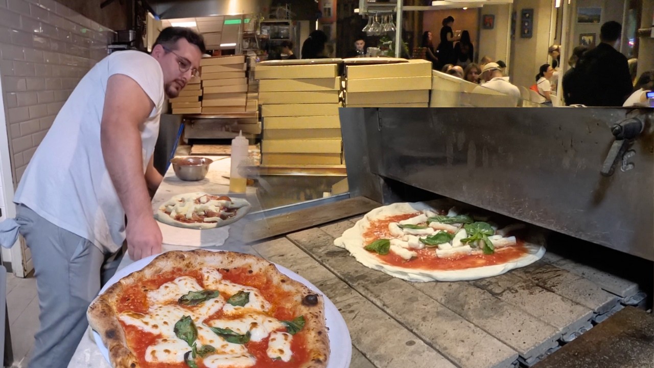 В 22 года он покинул Неаполь, чтобы открыть пиццерию, теперь у него их две! День с Маттией