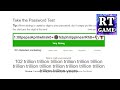 RTGame makes the World's Strongest Password