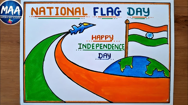 National Flag Day Drawing | Independent Day Drawing | India Flag Drawing #independenceday #flag
