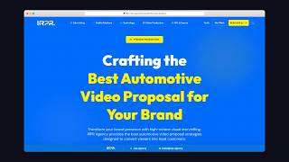 Automotive Video Proposal for High-Conversion Campaigns | IRPR.AGENCY