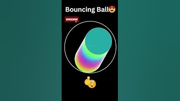 The Bouncing Ball Gets Bigger with each Bounce #asmr #funnyshort #explore #fyp #satisfying #shorts