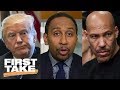 Stephen A. reacts to President Trump calling LaVar Ball an 'ungrateful fool' | First Take | ESPN