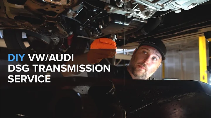 Audi & VW DSG Transmission Service DIY -  VW MQB - 02E Transmission