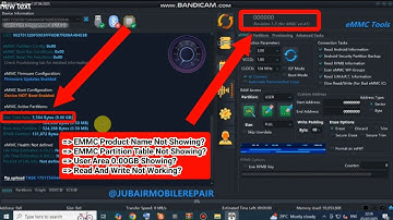 EMMC Product Name Not Showing? User Area 0.00GB Fix | F64 Box Solution | Mobile Repair