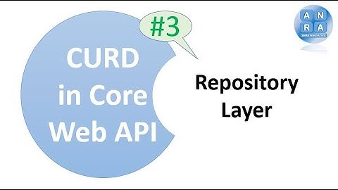 #3 Repository Layer in Core WebAPI to Perform CURD in .NET5 using EFCore with Onion Architecture