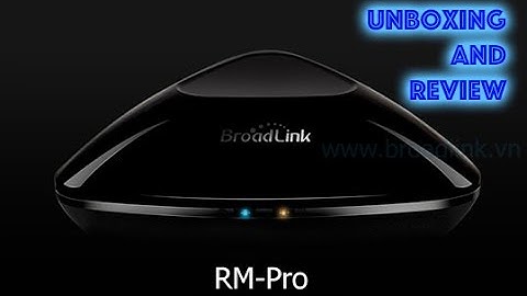 Unboxing and Review: e-Remote Broadlink RM-Pro