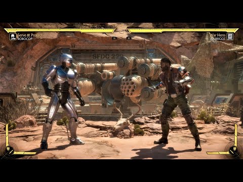 VERY HARD Robocop VS Jax Briggs MORTAL KOMBAT 11 Battle Match