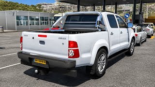 Toyota Hilux 2015 🚐 | Realistic Steering Wheel Gameplay | ETS2 1.60 screenshot 5