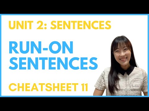 Run-on Sentences and How to Fix Them